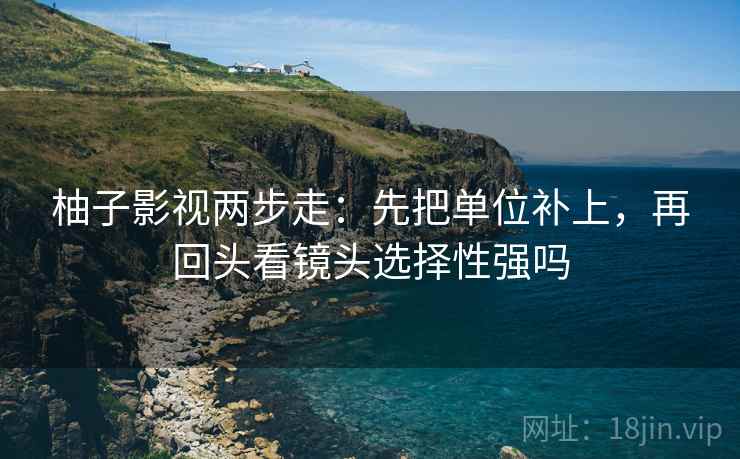 柚子影视两步走：先把单位补上，再回头看镜头选择性强吗